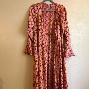 ASOS maternity silk dress